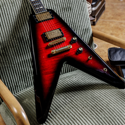 Gibson 50th Anniversary Flying V 2008 - Brimstone Burst