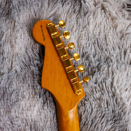 Fender Deluxe Super Stratocaster with Rosewood Fretboard 1997 - 2004 - Crimson Transparent