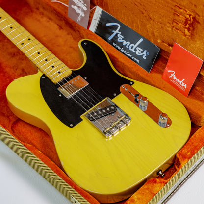 RARE Fender "Tele-bration" Limited Edition 60th Anniversary Vintage Hot Rod '52 Telecaster with Seymour Duncan '59 Humbucker, Maple Fretboard 2011 - Butterscotch Blonde
