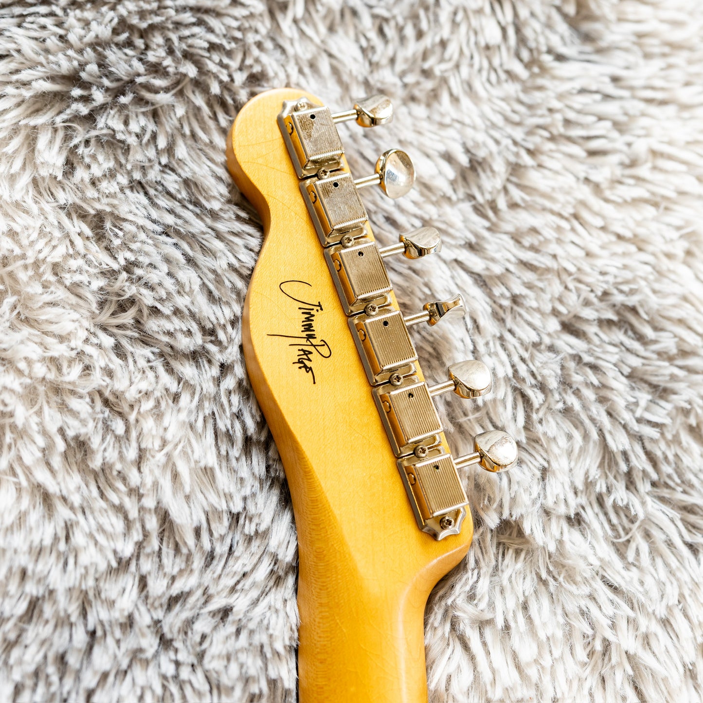 Fender Artist Series Jimmy Page Telecaster with Rosewood Fretboard 2019 - Natural with Dragon Graphic