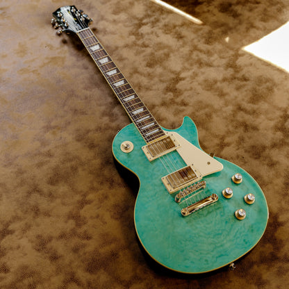 Epiphone Les Paul Standard '60s Quilt Top 2021 - 2025 - Transparent Blue