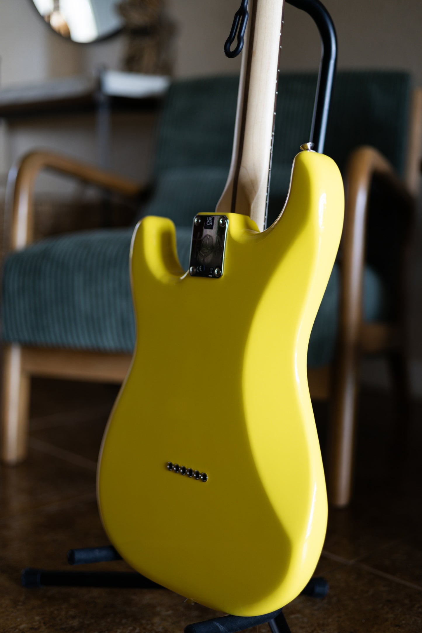 Fender Limited Edition Tom DeLonge Signature Stratocaster 2023 - Graffiti Yellow