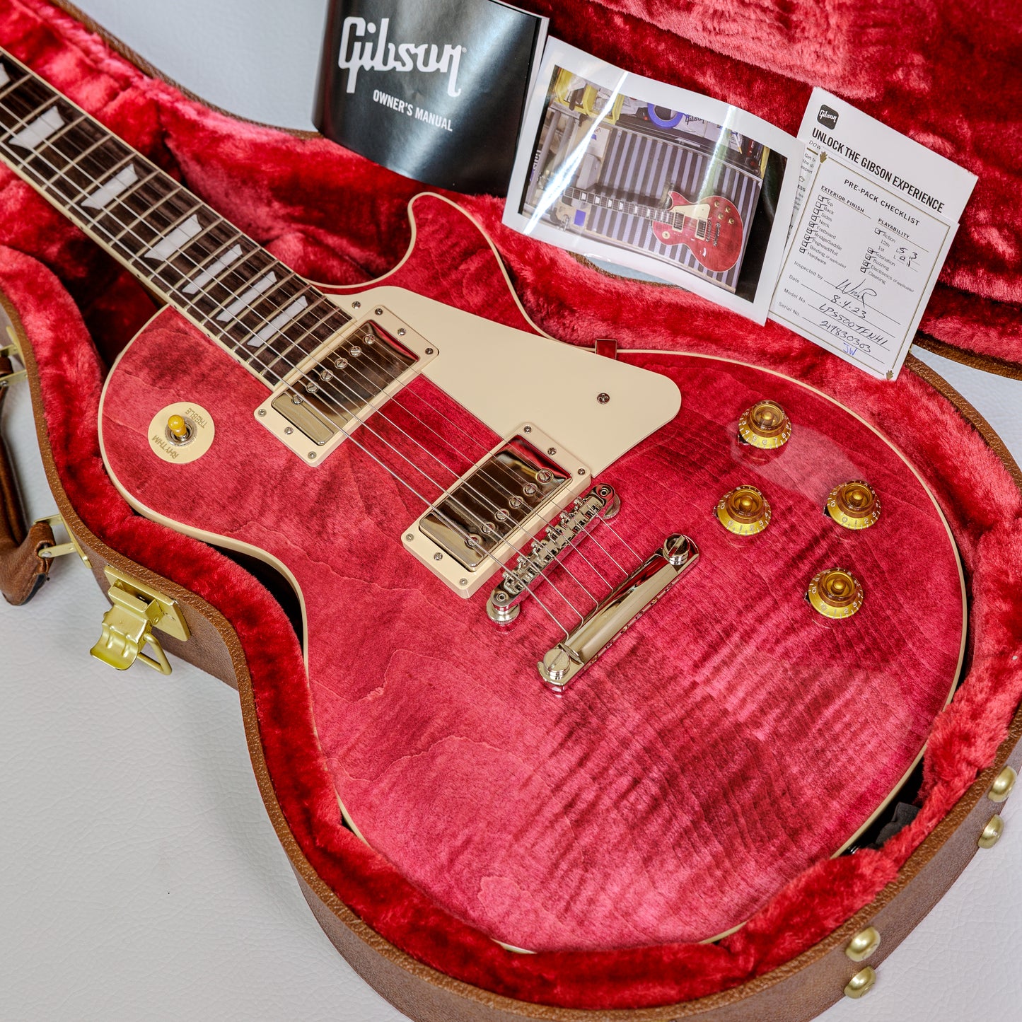 Gibson Les Paul Standard '50s 2023 - Translucent Fuchsia