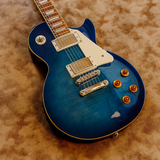 Epiphone Les Paul Standard Plus Top PRO 2012 - 2019 - Translucent Blue
