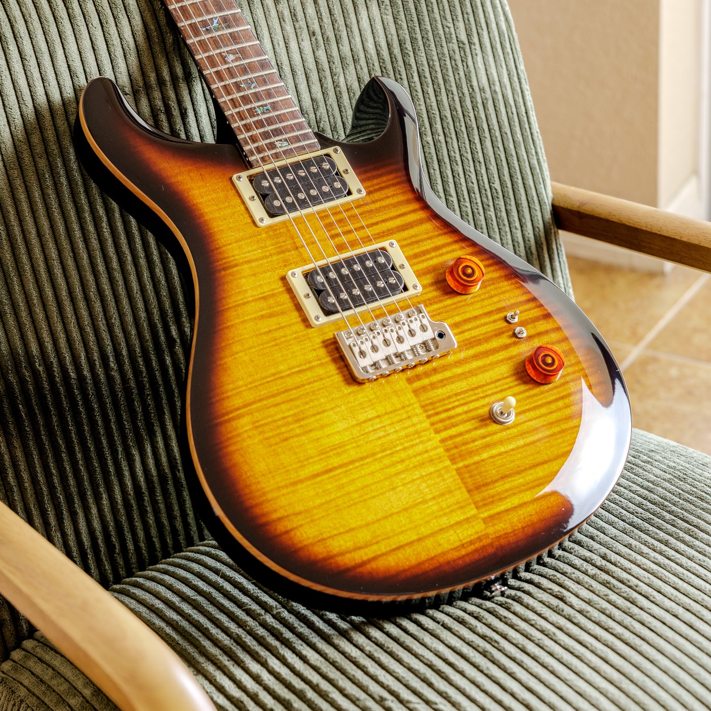 PRS 35th Anniversary SE Custom 24 2020 - Black Gold Burst