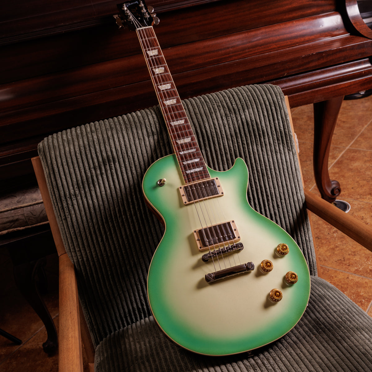 Gibson Les Paul Standard '60s Mod Collection 2023 - Key Lime Sparkle