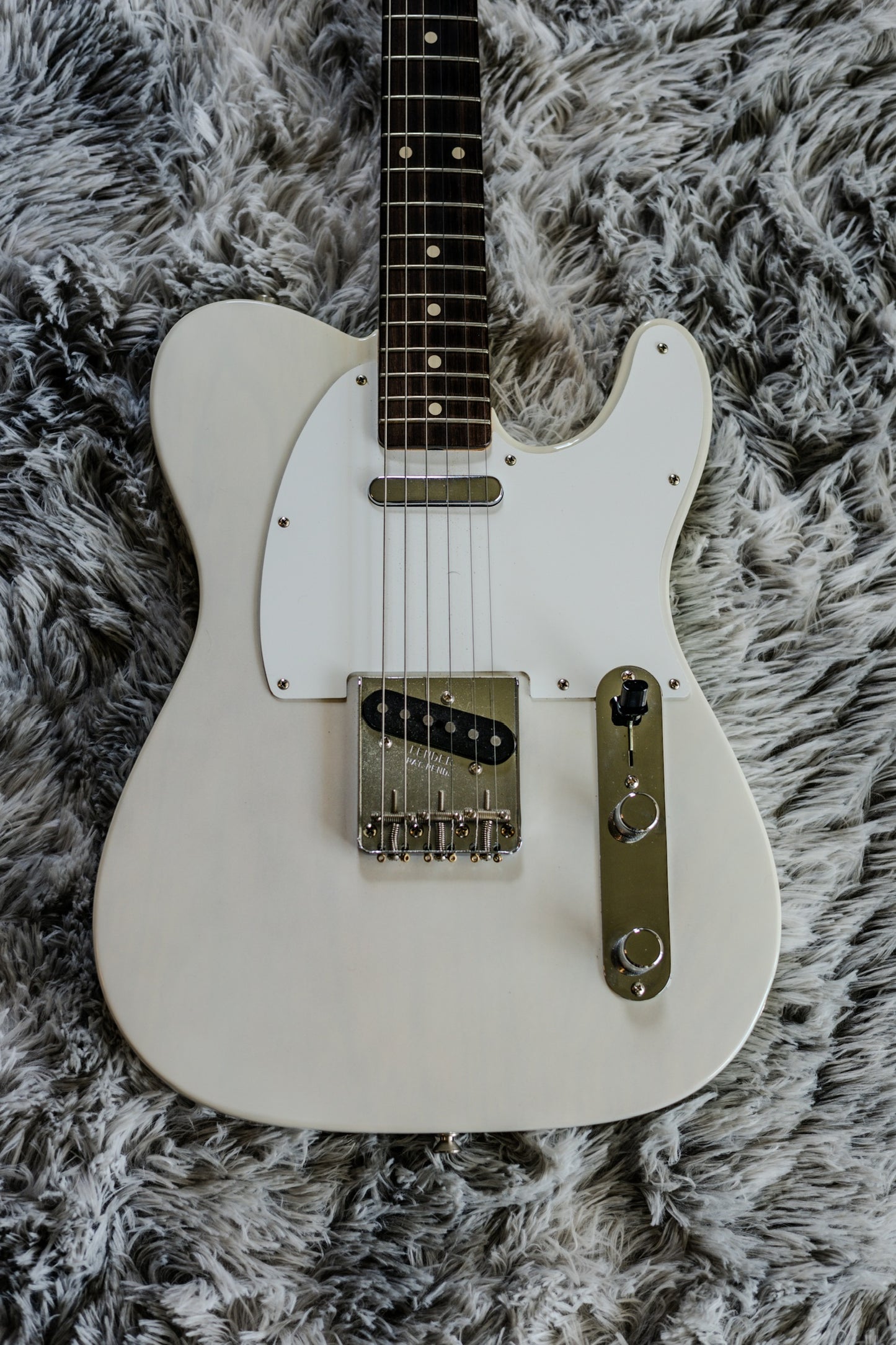 Fender Jimmy Page Mirrored Telecaster 2019 - White Blonde