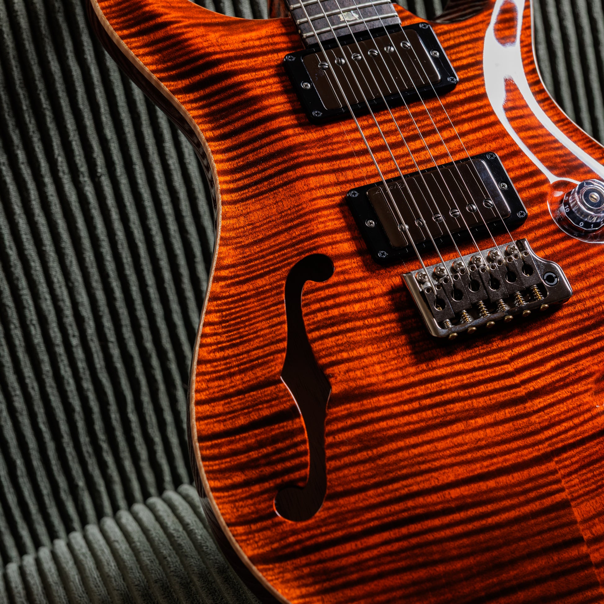 PRS Custom 24 Semi-Hollow Wood Library 10-Top
