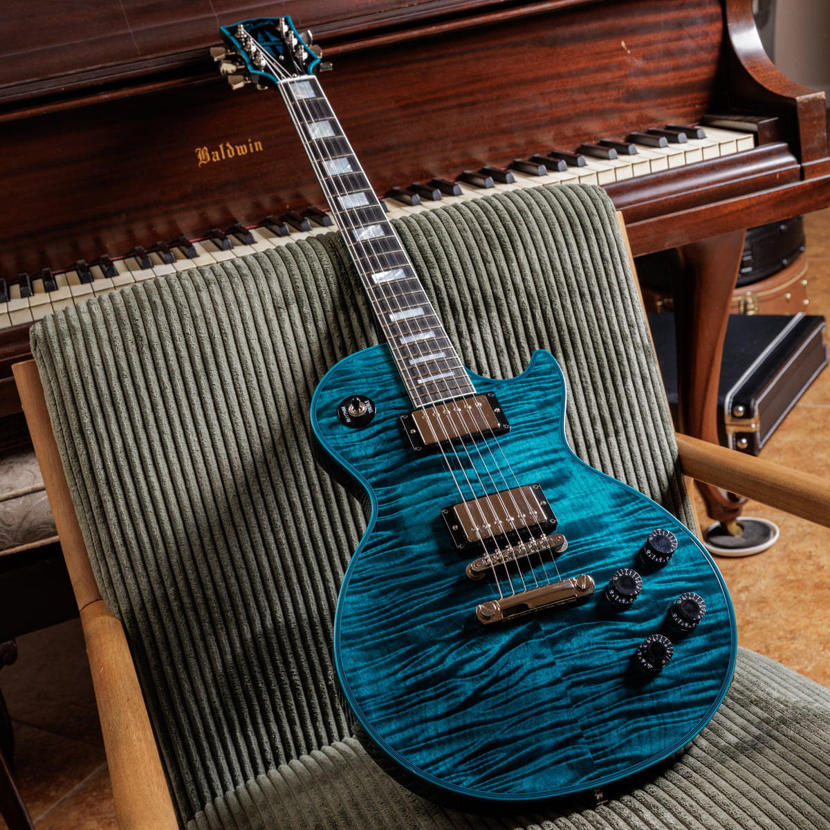 Gibson Custom Shop Special Order Les Paul Axcess Custom Peacock Widow