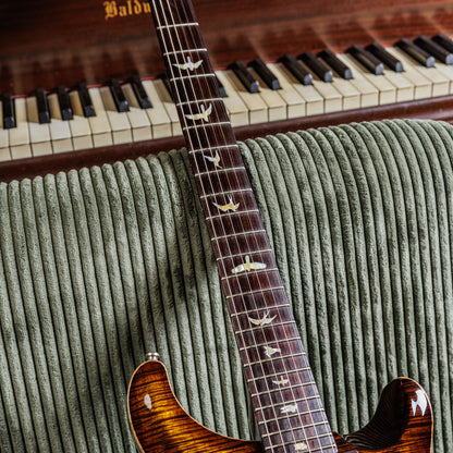 PRS Custom 24 Wood Library Black Gold Burst