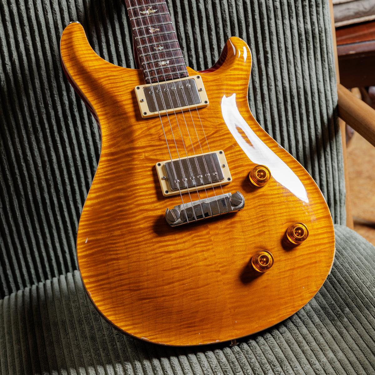 PRS Custom 22 Stoptail 10-Top 1999 - Vintage Yellow