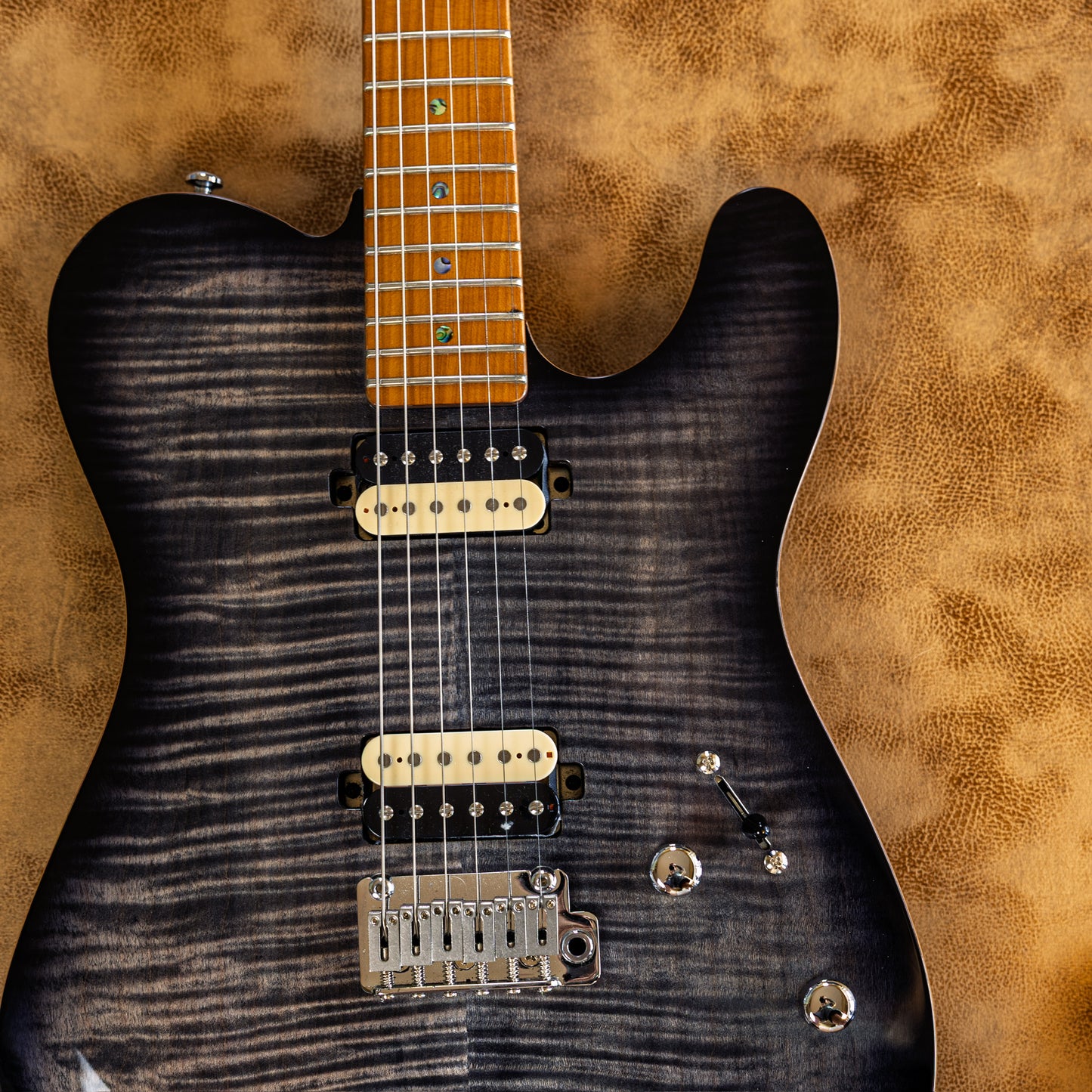 Sire Larry Carlton T7 Flame Maple 2021 - Present - Transparent Black