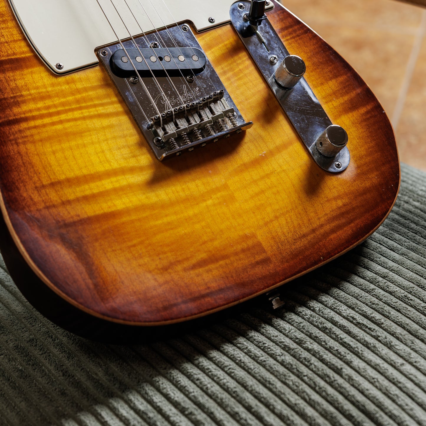 Fender American Select Telecaster with Maple Fretboard 2012 - Violin Burst