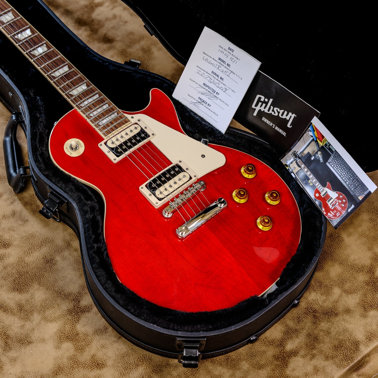 CLEAN Gibson Les Paul Classic 2019 - 2023 - Translucent Cherry