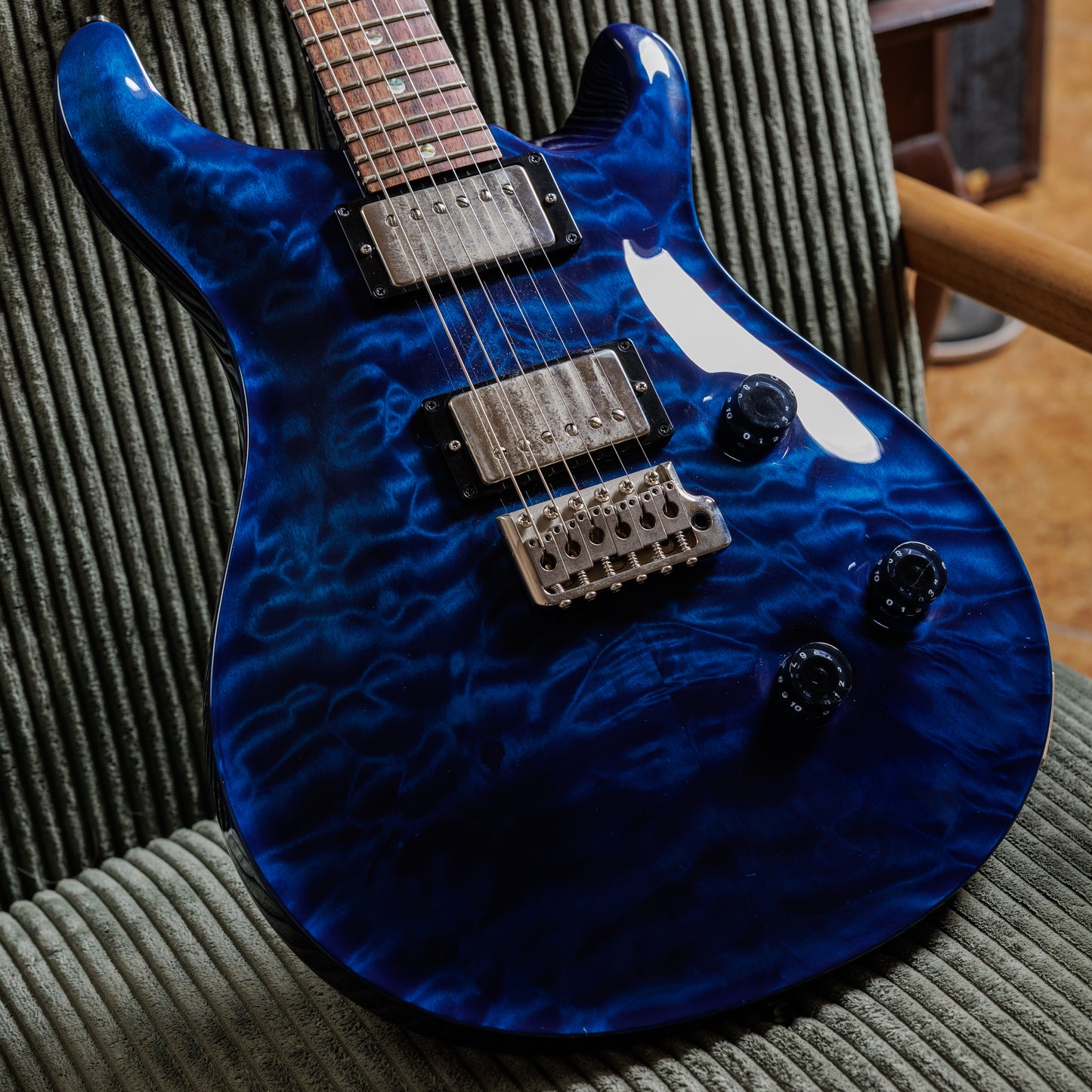 PRS Custom 24 10-Top 1991 - 2010 - Whale Blue
