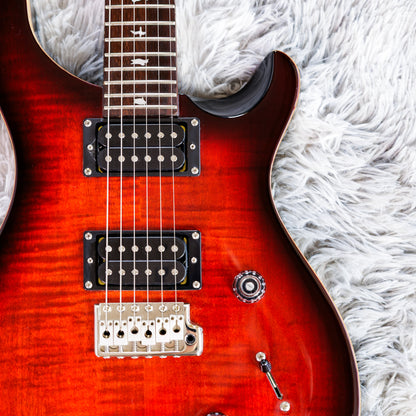PRS SE Custom 24 2022 - Fire Red Burst