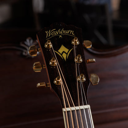 Washburn HJ40SCE Heritage Jumbo with Electronics 2010s - Natural