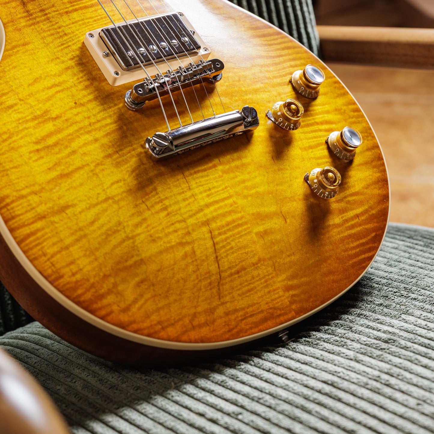 Gibson Kirk Hammett "Greeny” Les Paul Standard﻿﻿ 2023 - Present - Greeny Burst