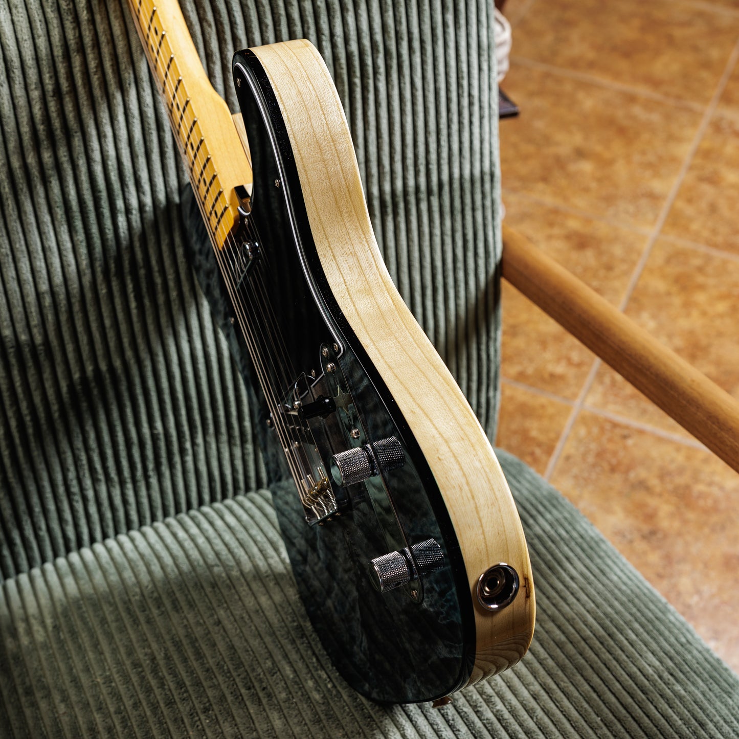 Fender Rarities Series Quilt Maple Top American Original '60s Telecaster with Maple Fretboard 2019 - Blue Cloud Burst
