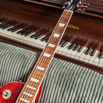 Gibson Les Paul Traditional Pro V Satin 2019 - Satin Wine Red