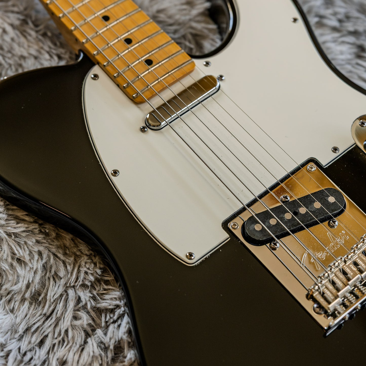 Fender American Standard Telecaster with Maple Fretboard 2008 - 2016 - Black