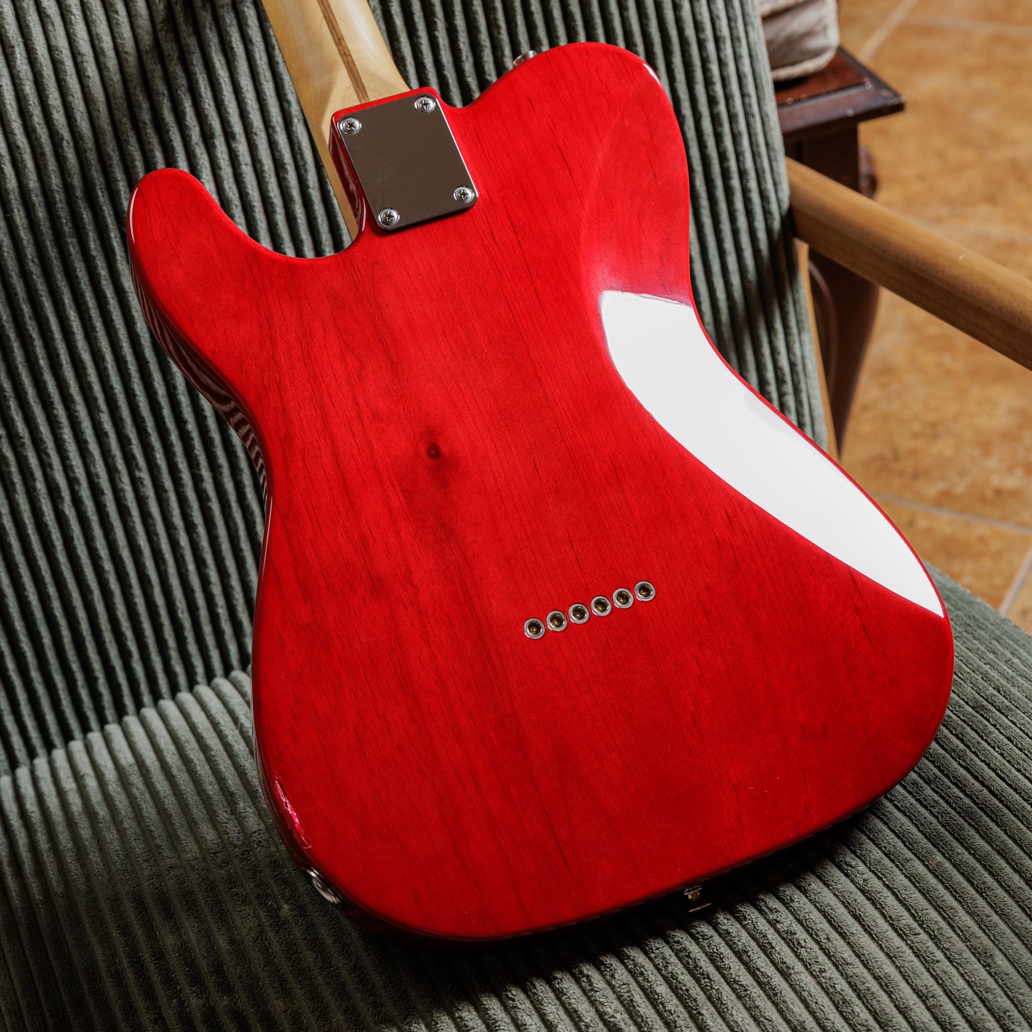 Fender MIJ Hybrid II Telecaster QMT 2024 Collection 2024 - Red Beryl