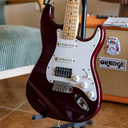 Fender Standard HSS Stratocaster with Maple Fretboard 1999 - 2005 - Midnight Wine
