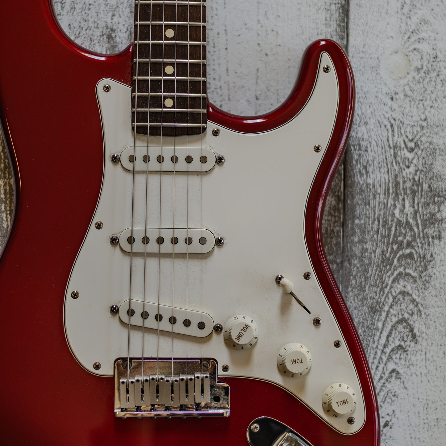 Fender American Standard Stratocaster with Rosewood Fretboard 1996 - Candy Apple Red