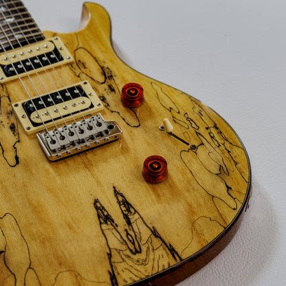 PRS SE Custom 24 Sweetwater Spalted Maple (Matching Headstock, Rare Top)