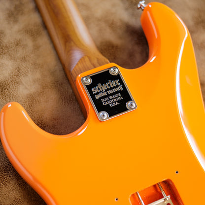Schecter Nick Johnston Traditional with Roasted Maple Fretboard 2020 - Present - Atomic Orange