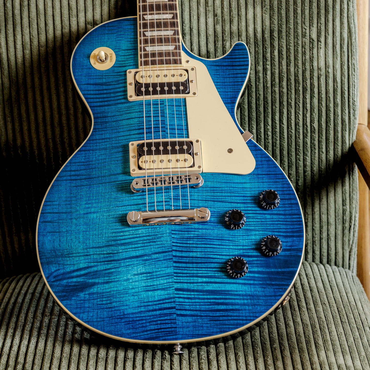 Gibson Les Paul Traditional Pro V 2019 - Present - Ocean Water Perimeter