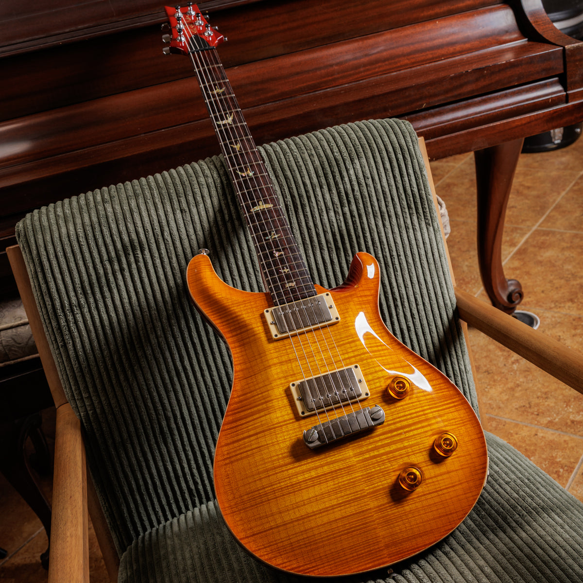 PRS Custom 22 Stoptail 10-Top 2003 - Violin Amber