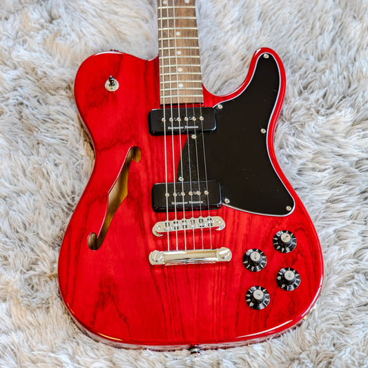 Fender Jim Adkins JA-90 Artist Series Signature Telecaster 2009 - 2019 - Crimson Transparent