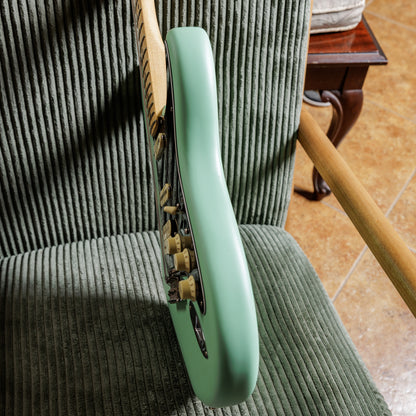 Fender American Performer Stratocaster HSS with Maple Fretboard 2022 - Satin Surf Green