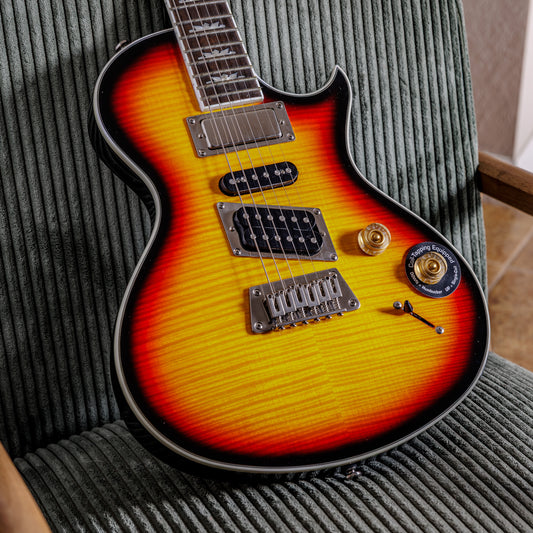 Epiphone Nighthawk Custom Reissue 2010 - 2013 - Fireburst