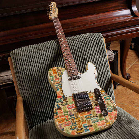 Fender Custom Shop "Imagine" World Stamp Collection Telecaster - Gabonese Republic with Hardshell Case