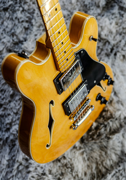 UPGRADED Fender Modern Player Starcaster Guitar 2014 - 2017 - Natural