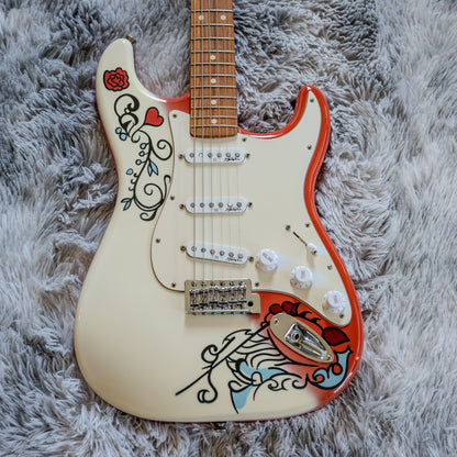 Fender Jimi Hendrix Artist Series Signature Monterey Stratocaster 2017 - 2018 - Monterey Graphic