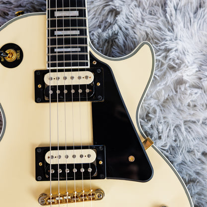 Epiphone Les Paul Custom Blackback PRO 2014 - 2019 - Antique Ivory