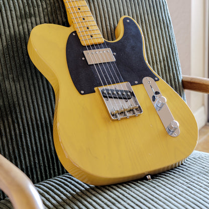 RARE Fender "Tele-bration" Limited Edition 60th Anniversary Vintage Hot Rod '52 Telecaster with Seymour Duncan '59 Humbucker, Maple Fretboard 2011 - Butterscotch Blonde