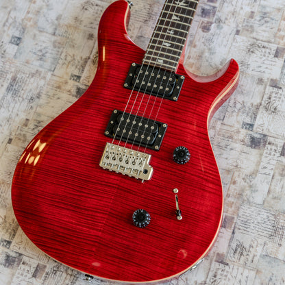 PRS SE Custom 24 2021 - 2024 - Ruby Red Flamed
