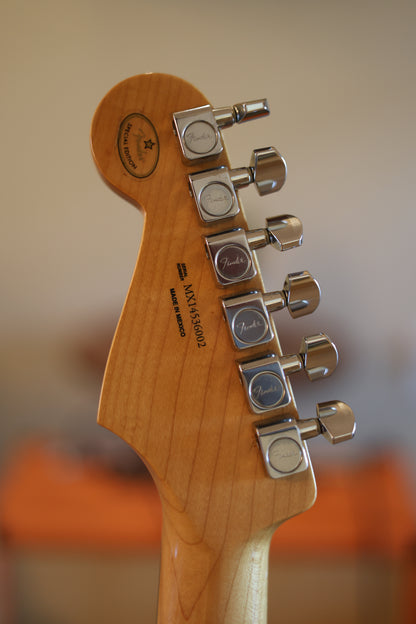 Fender FSR Limited Edition Standard Stratocaster HSS with Rosewood Fretboard 2010s - Candy Red Burst