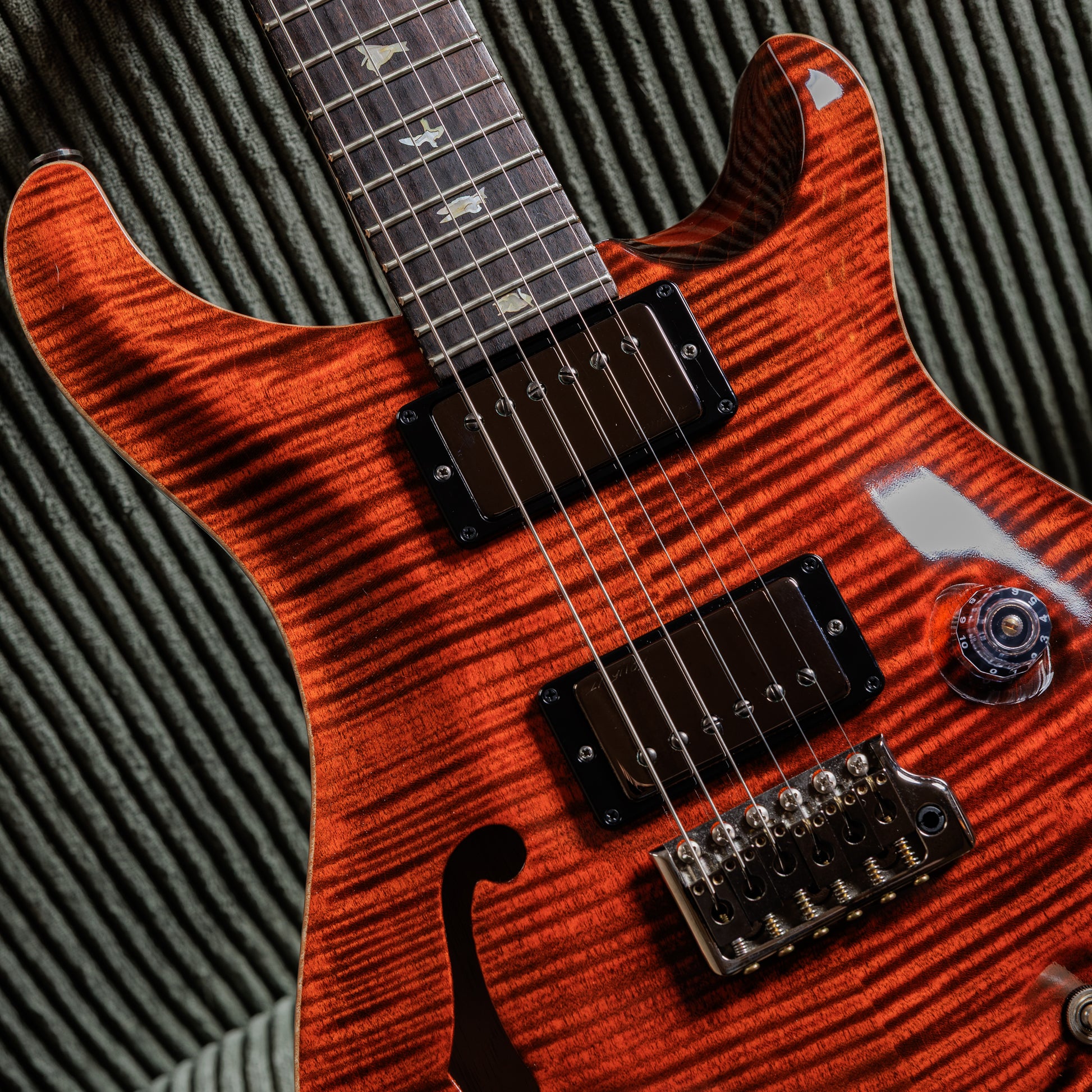 PRS Custom 24 Semi-Hollow Wood Library 10-Top