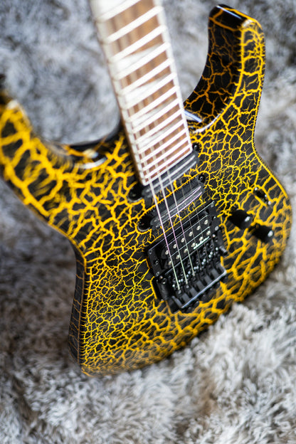 Jackson X Series SL3X DX Crackle Soloist 2020 - Gold Crackle