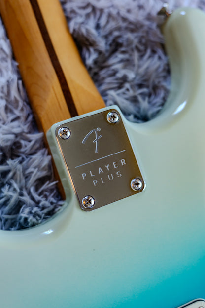 Fender Player Plus Stratocaster HSS with Pau Ferro Fretboard 2021 - Present - Belair Blue