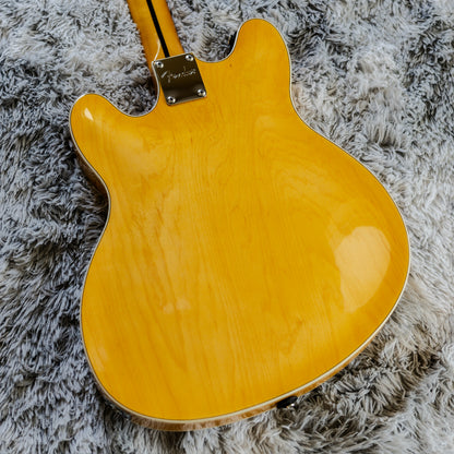 UPGRADED Fender Modern Player Starcaster Guitar 2014 - 2017 - Natural