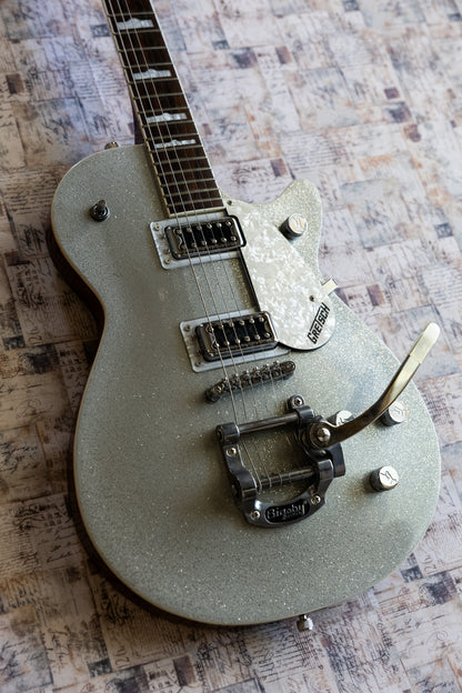 Gretsch G5439T Electromatic Pro Jet with Black Top Filter'Tron Pickups and Bigsby 2014 - 2017 - Silver Sparkle
