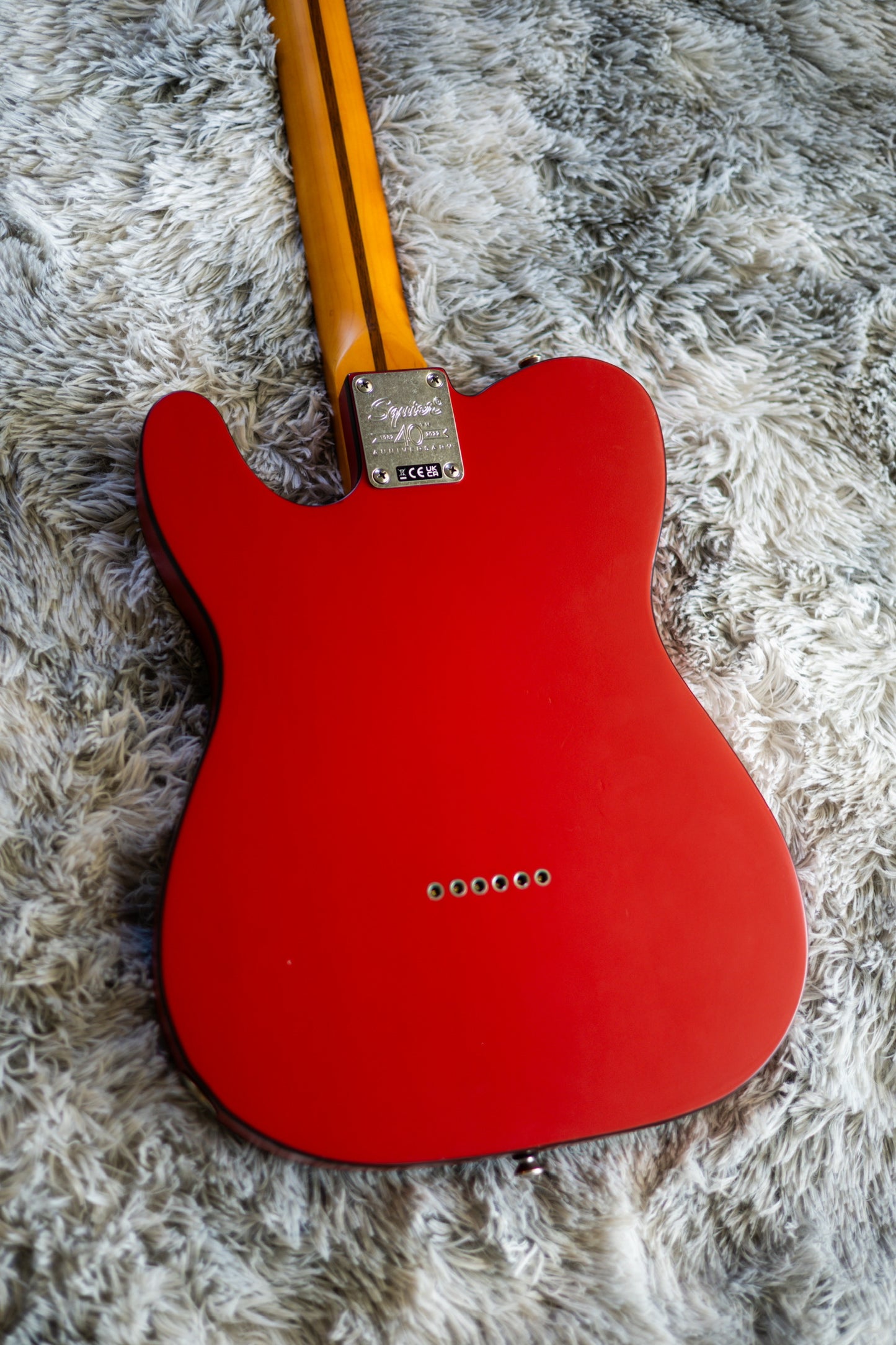 Squier 40th Anniversary Vintage Edition Telecaster 2022 - Present - Satin Dakota Red