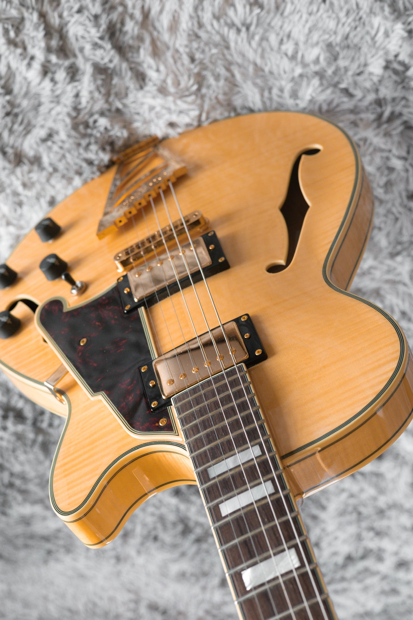 D'Angelico Excel EX-SS Semi-Hollow with Stairstep Tailpiece 2010s - Natural