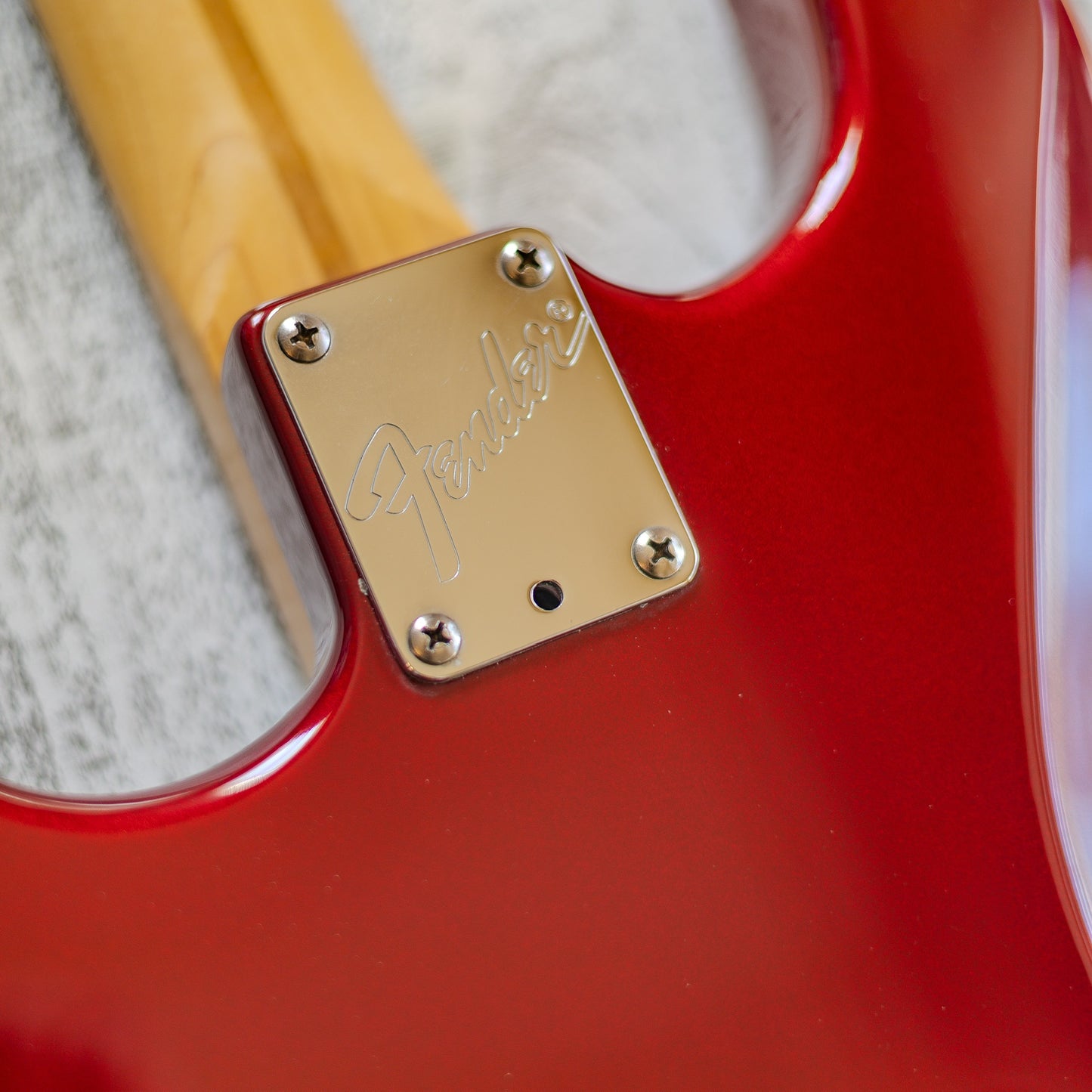 Fender American Standard Stratocaster with Rosewood Fretboard 1996 - Candy Apple Red